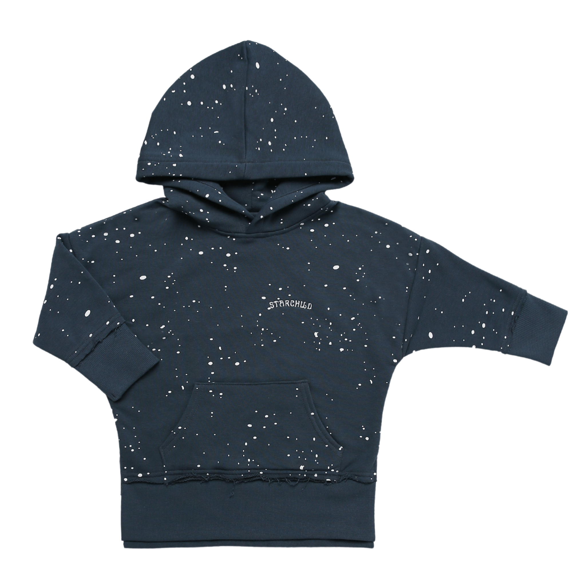 DARK BLUE HOODIE | HOODED SWEATER | COOL KIDS CLOTHING