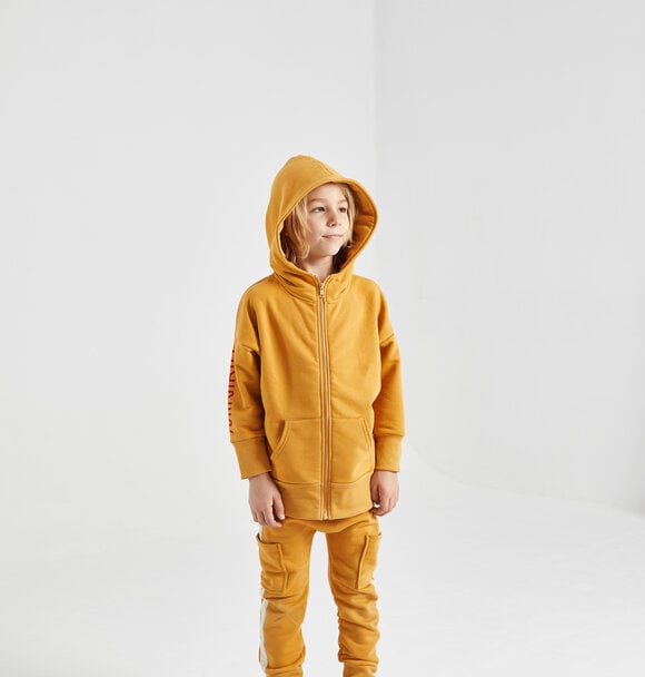 Minikid ZIP HOODIE MUSTARD