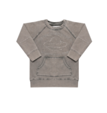 ACID GREY SWEATER | UNISEX SWEATER WITH FRONT POCKET | MINIKID