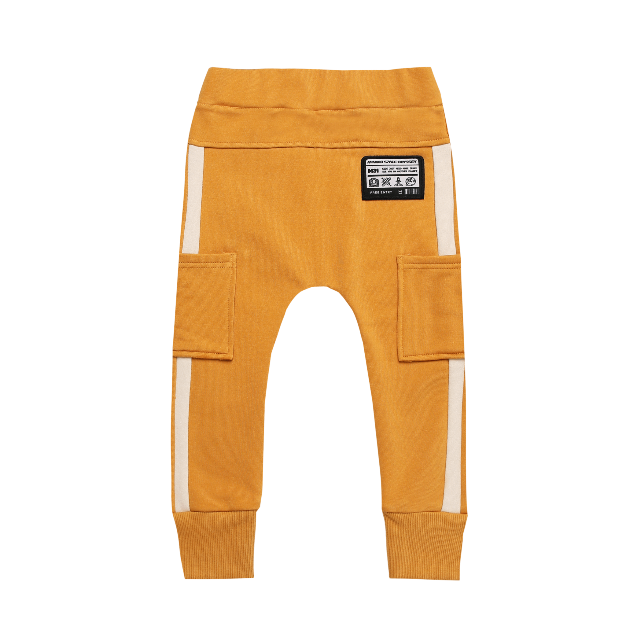 OKER GELE JOGGING BROEK | COMFORTABEL BROEKJE | KINDERKLEDING