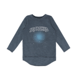 EXTRA LONG LONG SLEEVE | BLUE LONG SLEEVED TEE | MINIKID KIDSWEAR