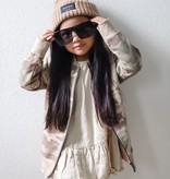 CUTE BOMBER JACKET FOR KIDS | CARDIGAN WITH CAMOUFLAGE PRINT | MINIKID