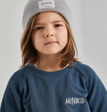 Minikid DARK BLUE SWEATER | UNISEX SWEATER WITH FRONT POCKET | MINIKID