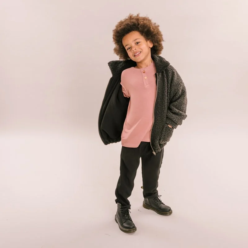 OLD PINK LONG SLEEVE | LONG SLEEVED SHIRT | CHILDREN'S CLOTHING