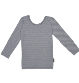 SHIRT WITH LOW BACK | STRIPED LONGSLEEVE FOR GIRLS | NO LABELS KIDSWEAR