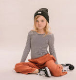 No Labels Kidswear SHIRT MET LAGE RUG | GESTREEPTE LONGSLEEVE VOOR MEISJES | NO LABELS KIDSWEAR