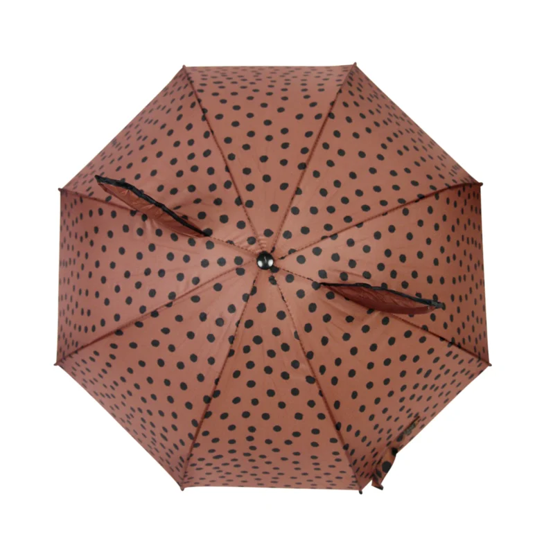 VanPauline PINK UMBRELLA WITH DOTS PRINT | UMBRELLA FOR KIDS | VANPAULINE