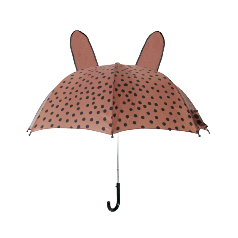 VanPauline PINK UMBRELLA WITH DOTS PRINT | UMBRELLA FOR KIDS | VANPAULINE