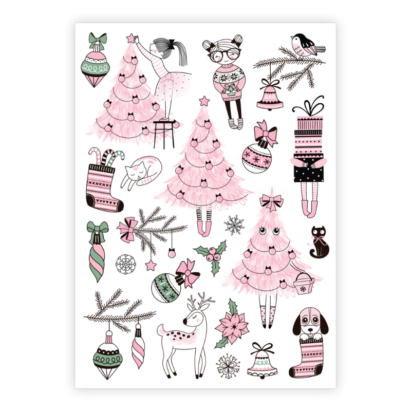 Buy Aneco 288 Pieces Christmas Temporary Tattoos Christmas Party Stocking  Stuffers Tattoos Assorted 48 Styles Online at desertcartINDIA