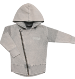 CHILDREN'S GRAY HOODIE | BAD CARDIGAN WITH HOOD | MINIKID