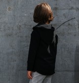 Minikid BLACK HOODIE FOR CHILDREN | BAD CARDIGAN WITH HOOD | MINIKID