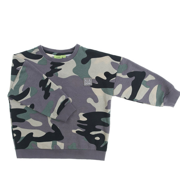 OVERSIZED SWEATSHIRT CAMO