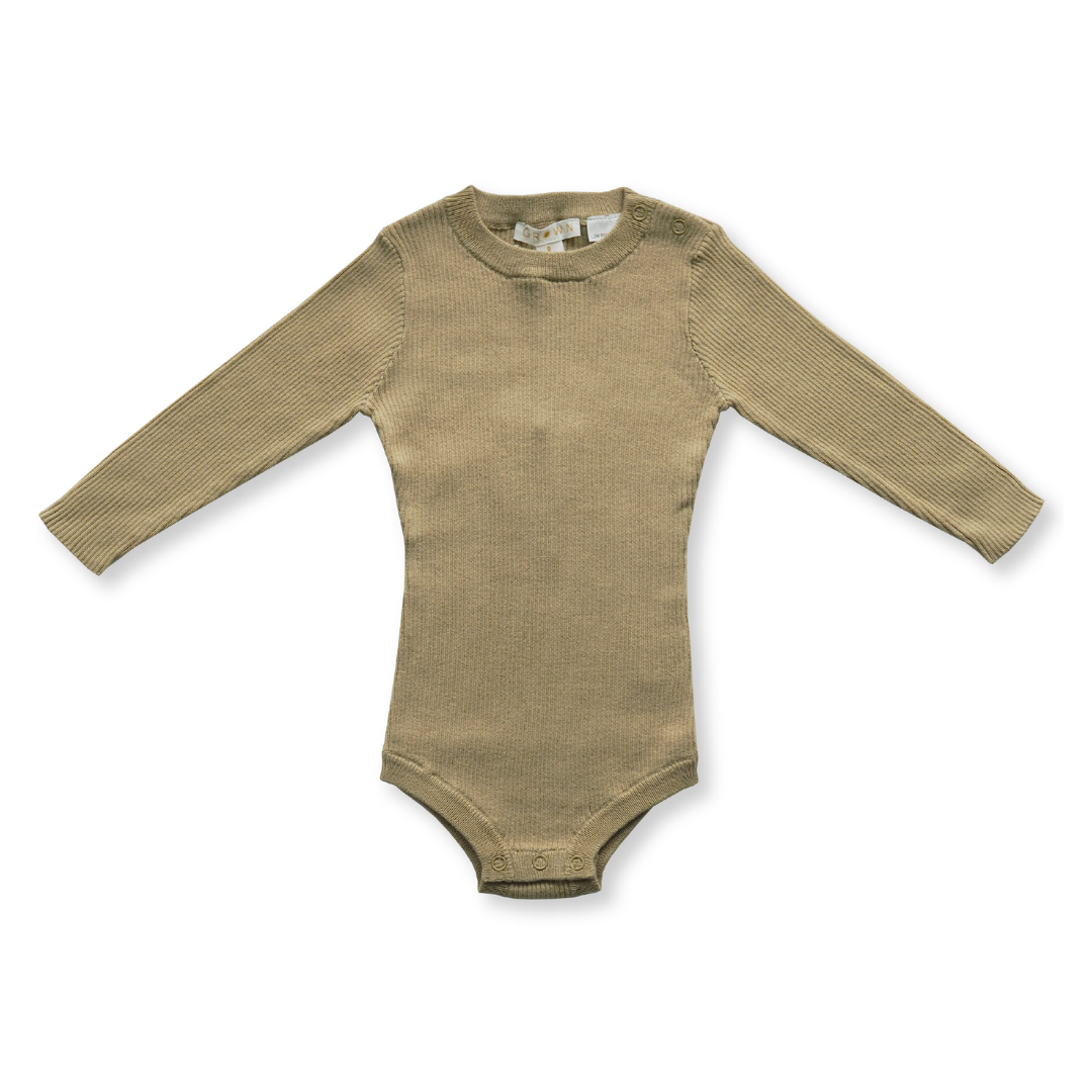 FINE KNITTED ROMPER | BEAUTIFUL BODYSUIT MADE FROM GOTS COTTON