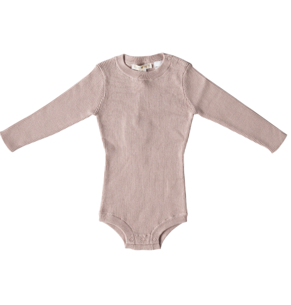 KNITTED BODYSUIT ROSE