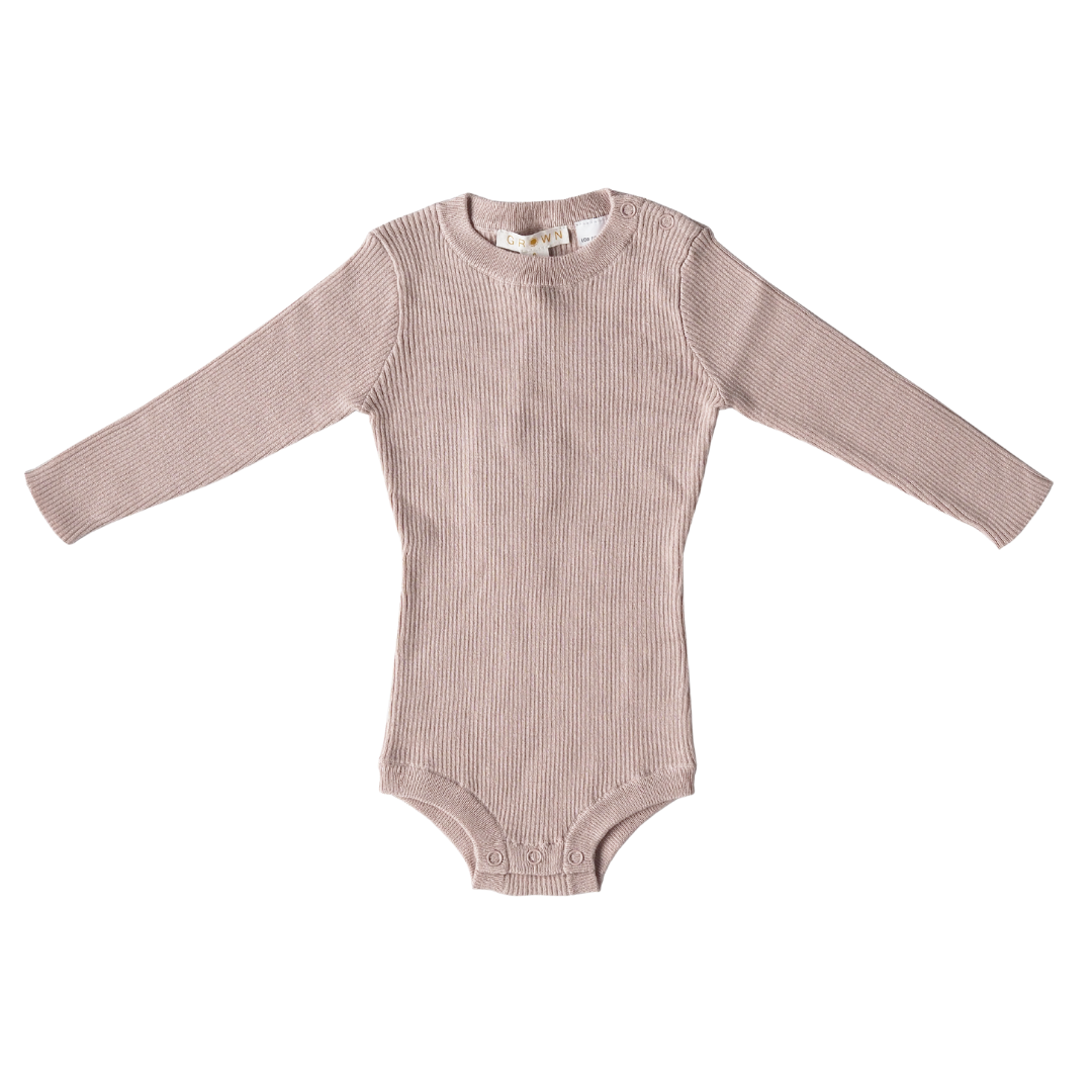 FINE KNITTED ROMPER | BEAUTIFUL BODYSUIT MADE FROM GOTS COTTON