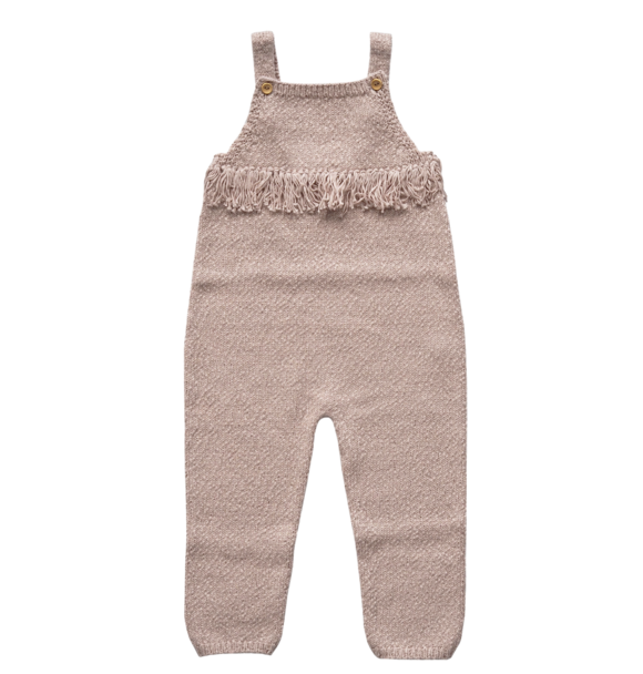 SLUB YARN PLAYSUIT ROSE