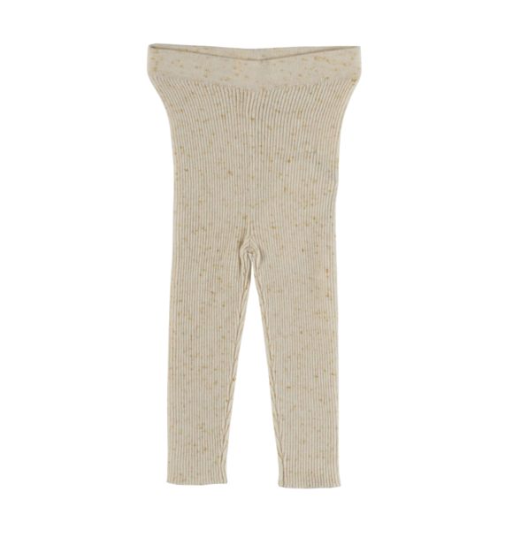 Grown KNITTED LEGGING GOLDEN SPECKLE