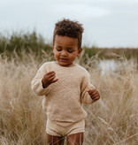 LIGHT BROWN KNITTED BLOOMER | KNITTED SHORT PANTS | BABY CLOTHING