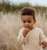 LIGHT BROWN KNITTED SWEATER | KNITTED PULL OVER | BABY CLOTHING