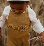 KNITTED BOX SUIT | BEAUTIFUL PLAYSUIT WITH FRINGES | BABY CLOTHES
