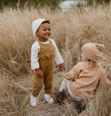 KNITTED BOX SUIT | BEAUTIFUL PLAYSUIT WITH FRINGES | BABY CLOTHES