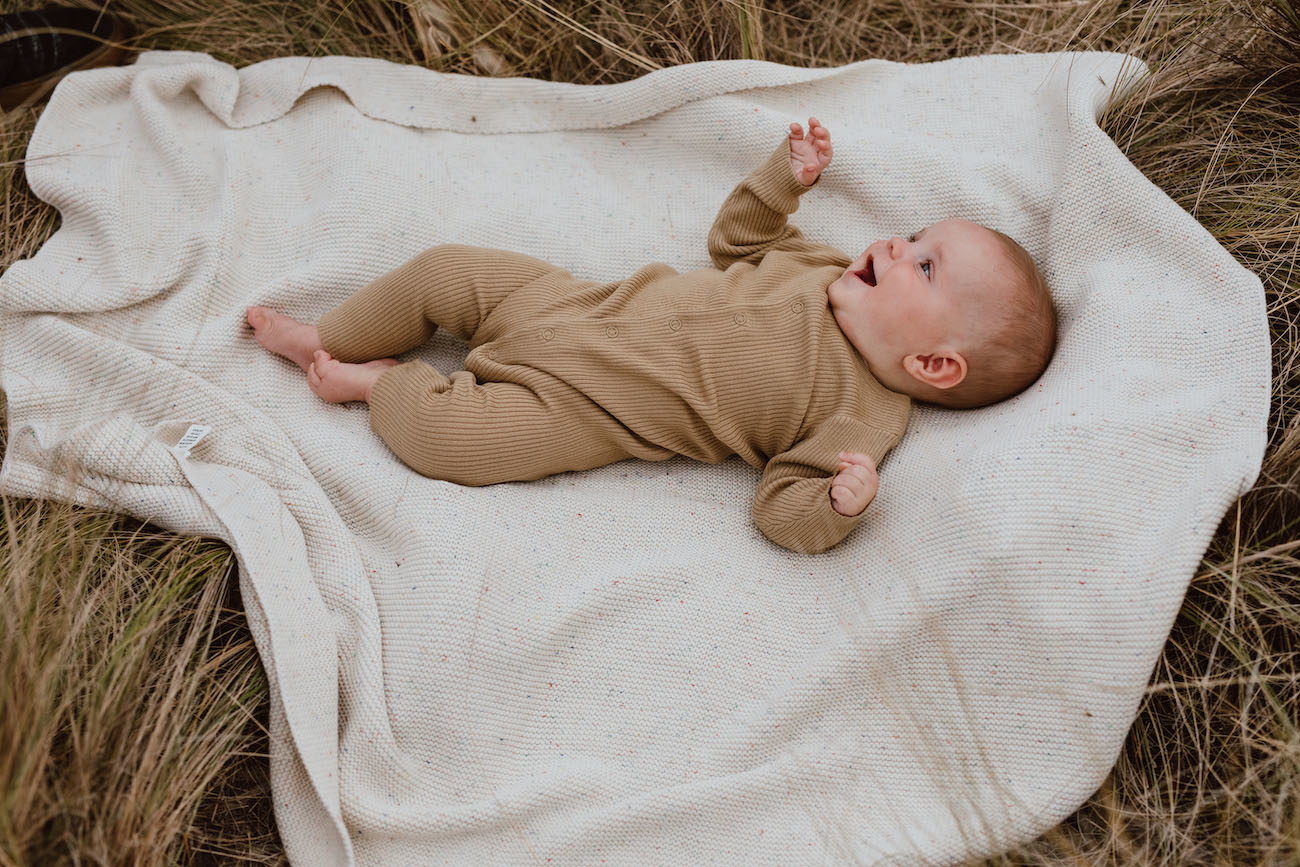 FINE KNITTED SUIT | BEAUTIFUL PLAYSUIT IN RIB COTTON
