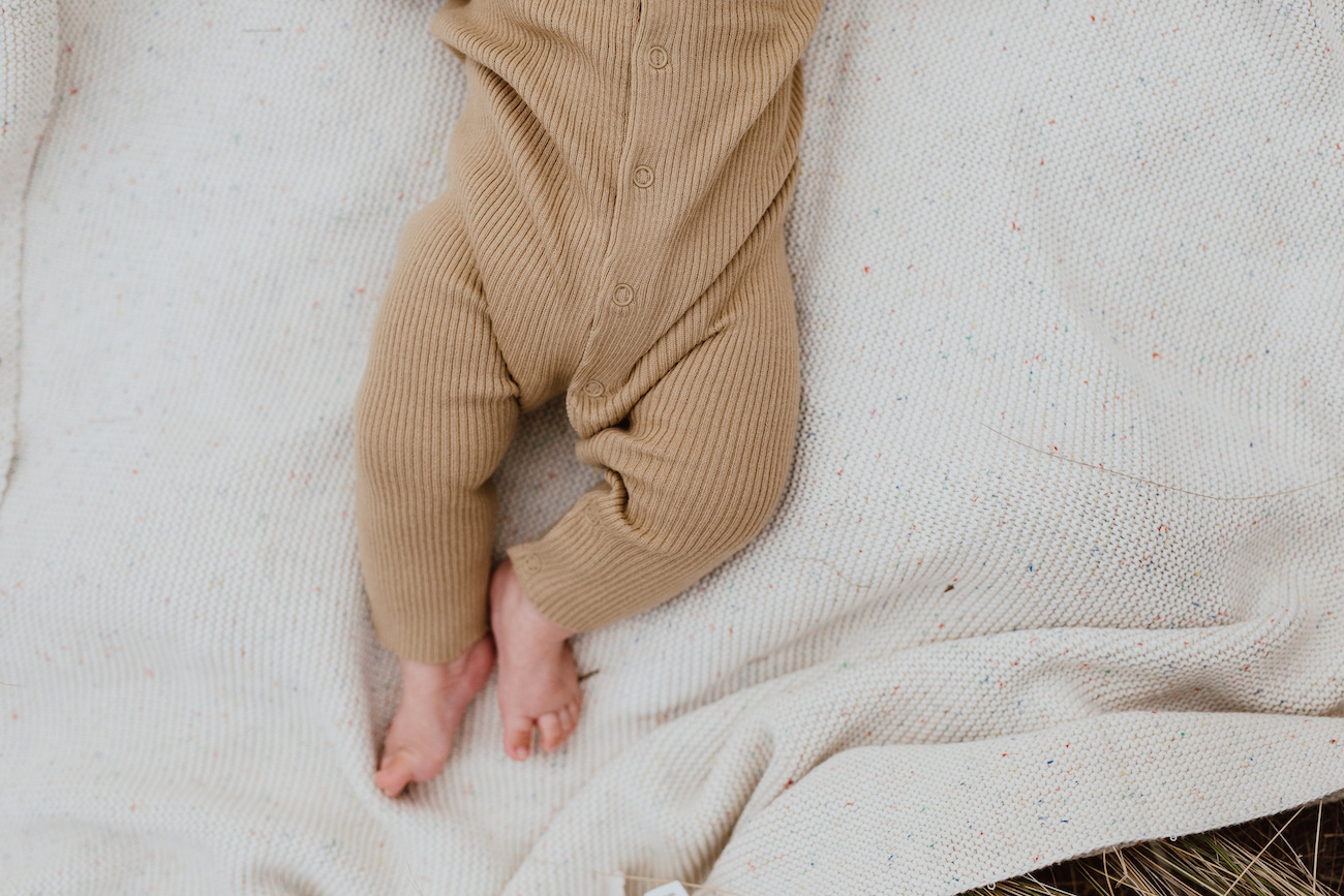 FINE KNITTED SUIT | BEAUTIFUL PLAYSUIT IN RIB COTTON