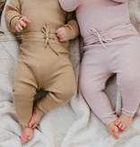 FIJN GEBREIDE LEGGING | PRACHTIG BABY BROEKJE VAN RIB KATOEN