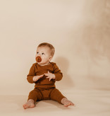 FINE KNITTED LEGGINGS | BEAUTIFUL BABY PANTS MADE OF RIBBED COTTON
