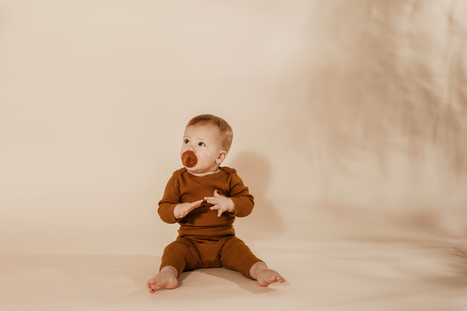 FIJN GEBREIDE LEGGING | PRACHTIG BABY BROEKJE VAN RIB KATOEN