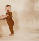 FIJN GEBREIDE LEGGING | PRACHTIG BABY BROEKJE VAN RIB KATOEN
