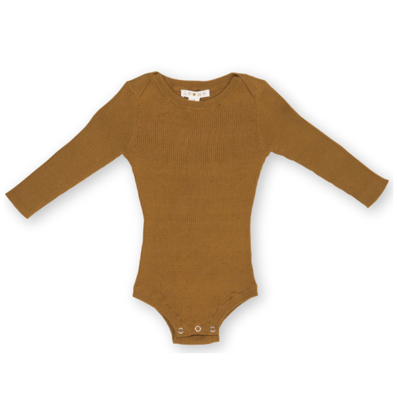 KNITTED BODYSUIT MARIGOLD