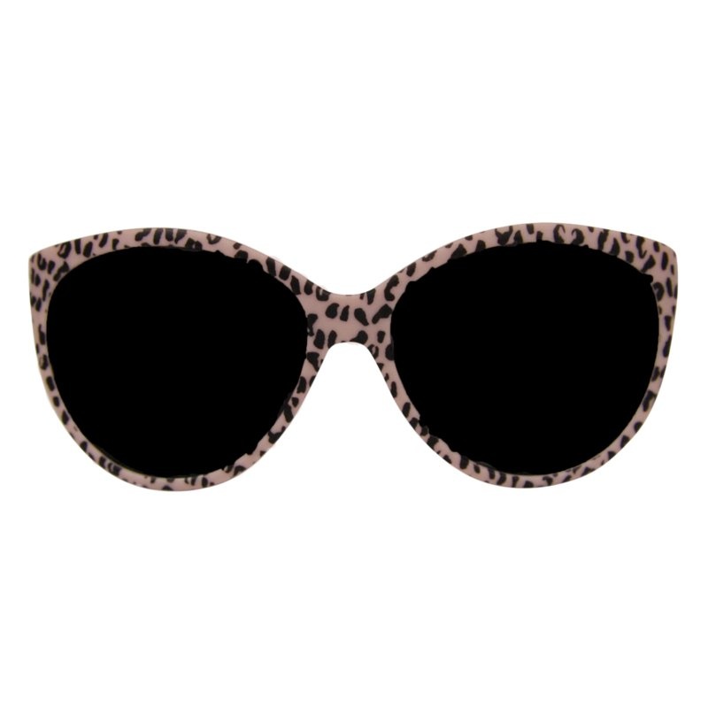 VanPauline PINK SUNGLASSES WITH LEOPARD PRINT | VANPAULINE