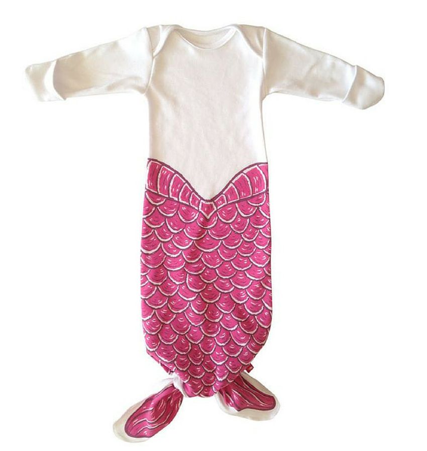 GEKNOOPTE SLAAPZAK CQ TRAPPELZAKJE MERMAID PINK - ELECTRIK KIDZ