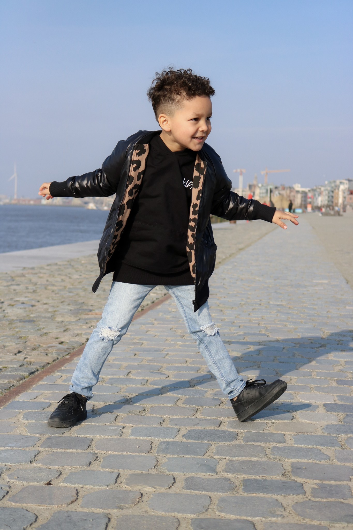 COOL JACKET FOR CHILDREN | DOUBLE-SIDED MID JACKET | MINIKID CHILDREN'S CLOTHES