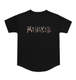 Minikid T-SHIRT WITH LEOPARD PRINT | BLACK CHILDREN'S CLOTHES | MINIKID