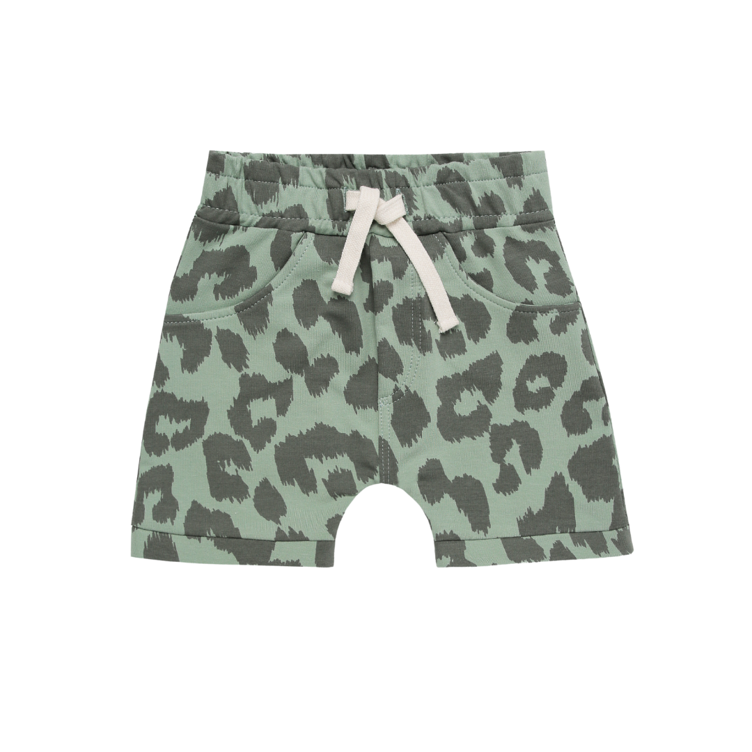 KORTE BROEK MET LUIPAARD PRINT | STOERE SHORTS | KINDERKLEDING