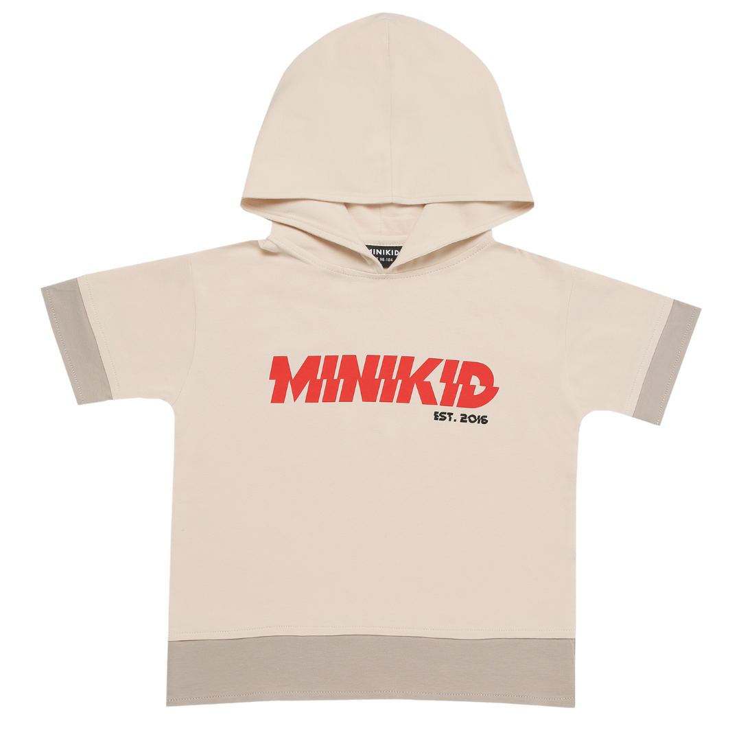 Minikid HOODED T-SHIRT | COOL CHILDREN'S CLOTHING | SUMMER CLOTHES