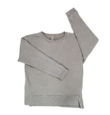 Booso GRAY SIMPLE ACID SWEATSHIRT