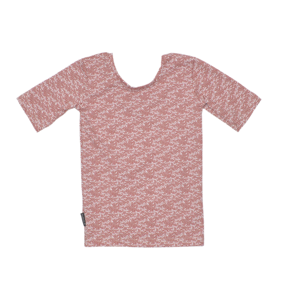 LOW BACK SHIRT TERRA PRINT