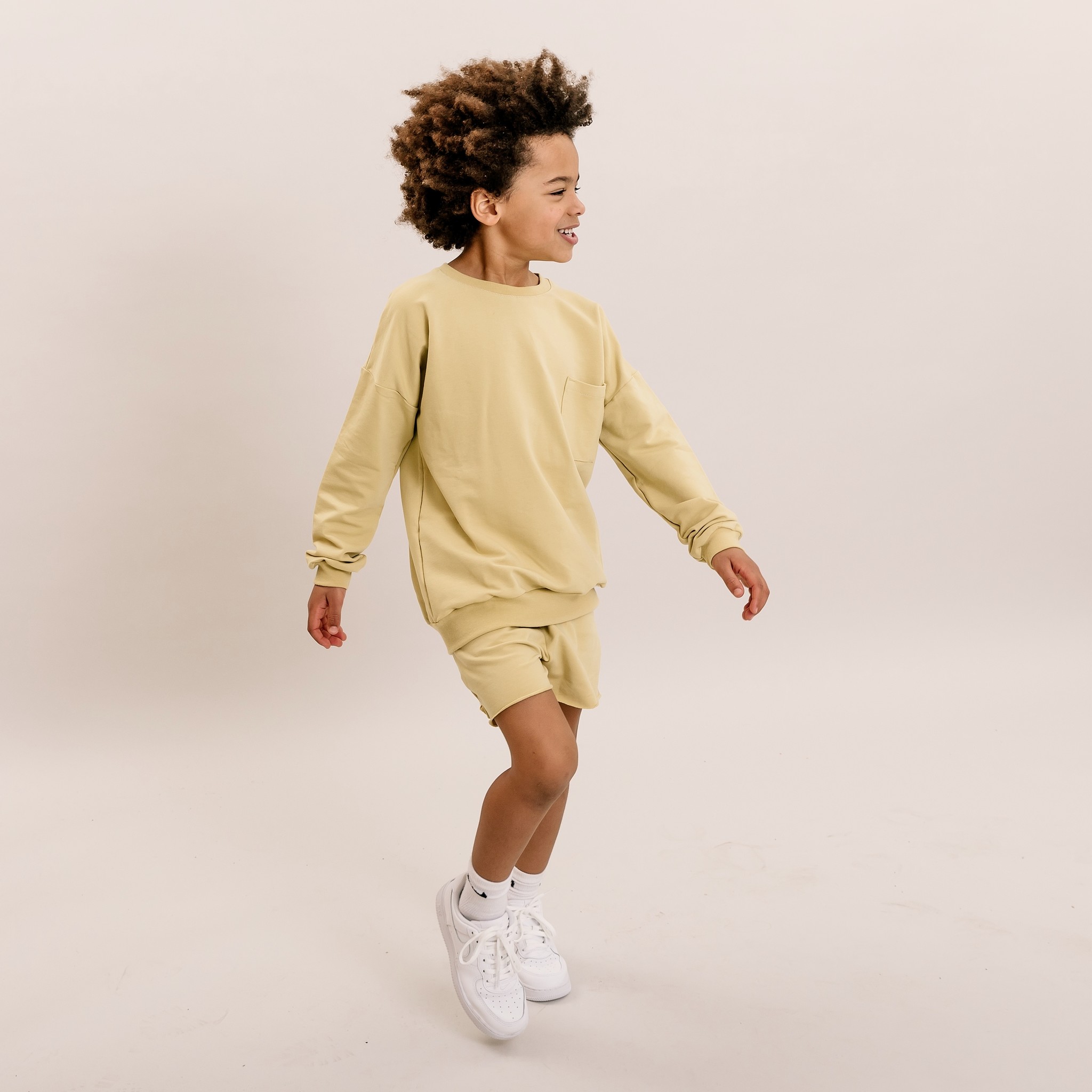 No Labels Kidswear YELLOW BERMUDE | SHORT PANTS YELLOW | CHILDREN'S CLOTHES