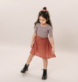 SHIRT WITH LOW BACK | SHIRT WITH FLORAL PRINT | GIRL CLOTHES