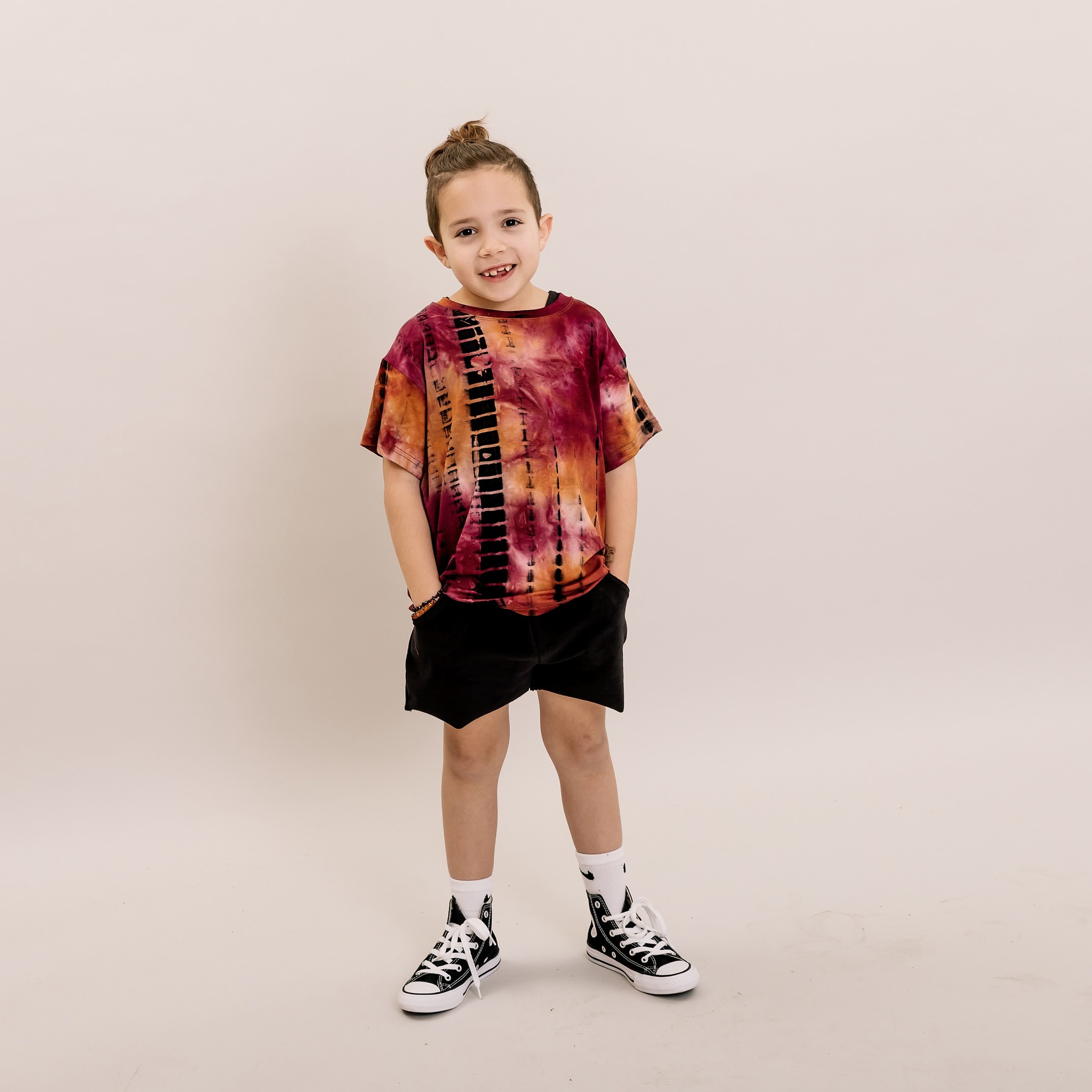 BLACK BERMUDA | SHORTS BLACK | CHILDREN'S CLOTHING