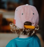 Hello Hossy  CHILDREN'S HAT | SOFT RIBBED CAP | PINK VELVET BABY CAP