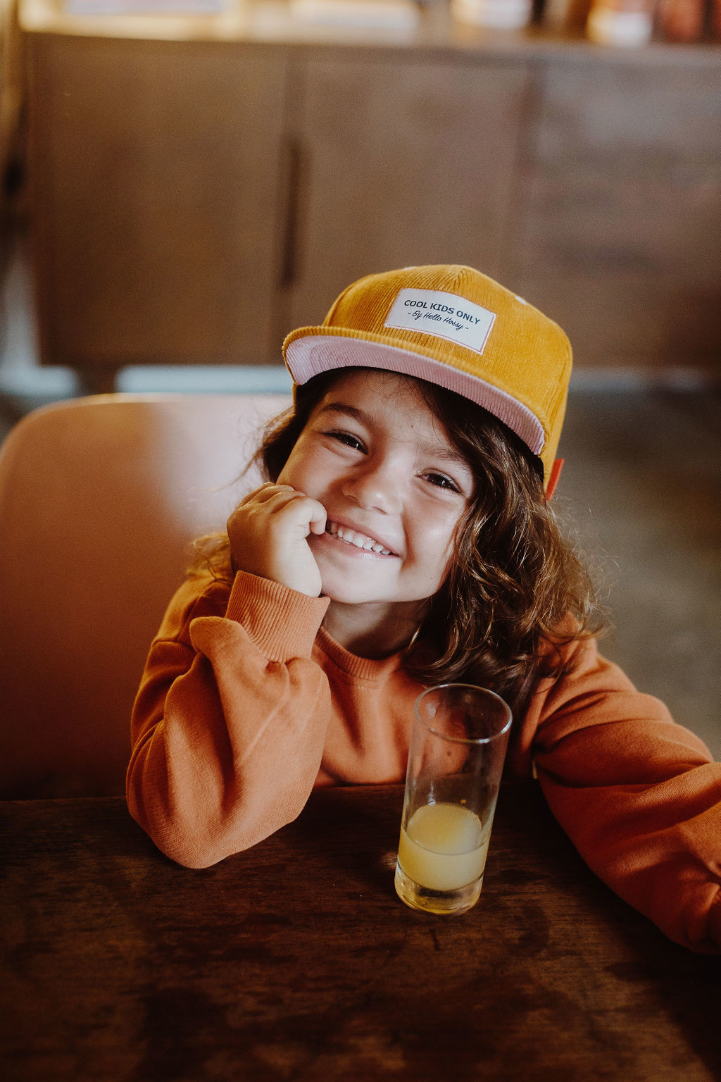 Hello Hossy  CHILDREN'S HAT | VELVET RIBBED CAP | COOL BABY CAP