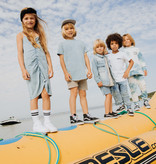 STOER JURKJE | ACID BLAUWE JURK VOOR MEISJES  | MEISJES KLEDING