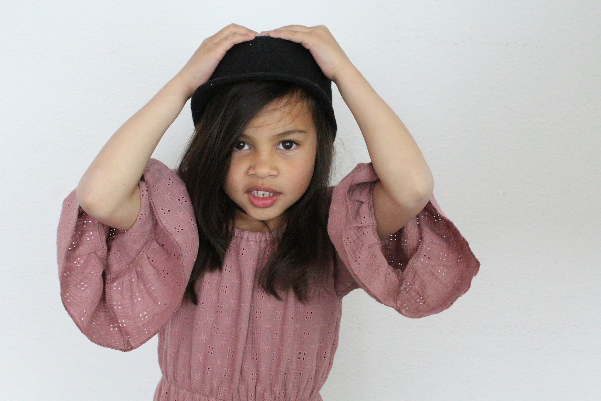 JURK VOOR MEISJES | JURKJE MET BOORDUURWERK | MEISJESKLEDING