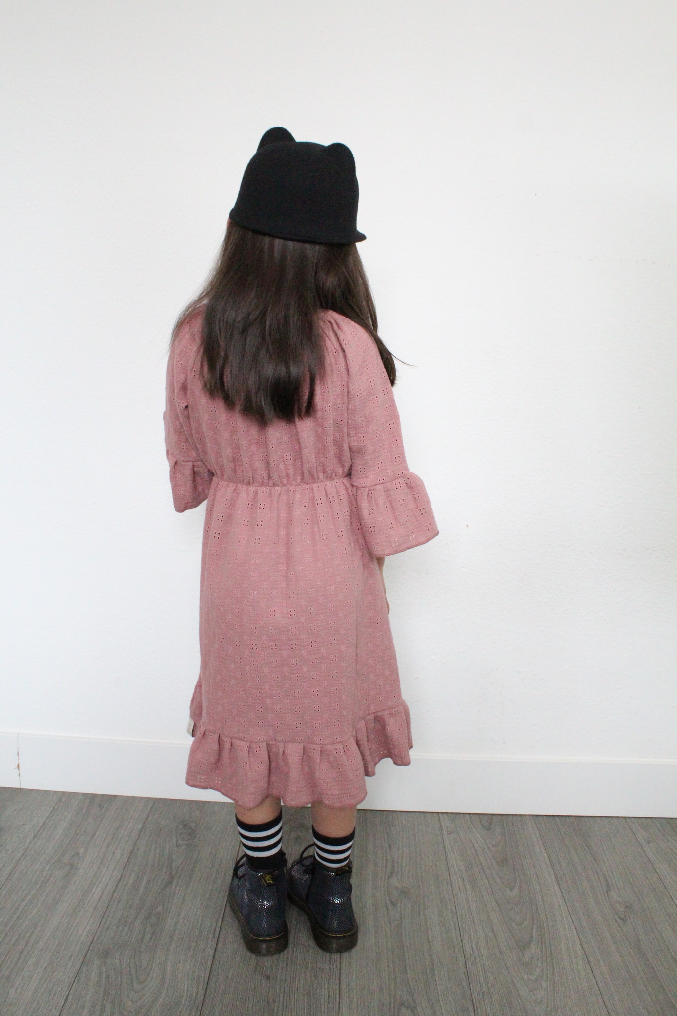 JURK VOOR MEISJES | JURKJE MET BOORDUURWERK | MEISJESKLEDING