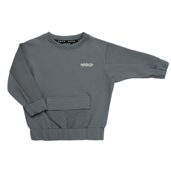 Minikid PANEL SWEATSHIRT DOVELIKE