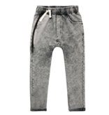 Minikid  ACID GREY DENIM JOGGER | COMFORTABLE PANTS | COOL KIDS CLOTHING